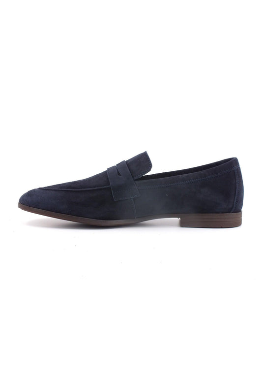 FRAU Mocassino Uomo Daino Blu 34D5125 - Sandrini Calzature e Abbigliamento