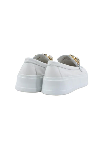 FRAU Mousse Mocassino Donna Bianco 36P6135 - Sandrini Calzature e Abbigliamento