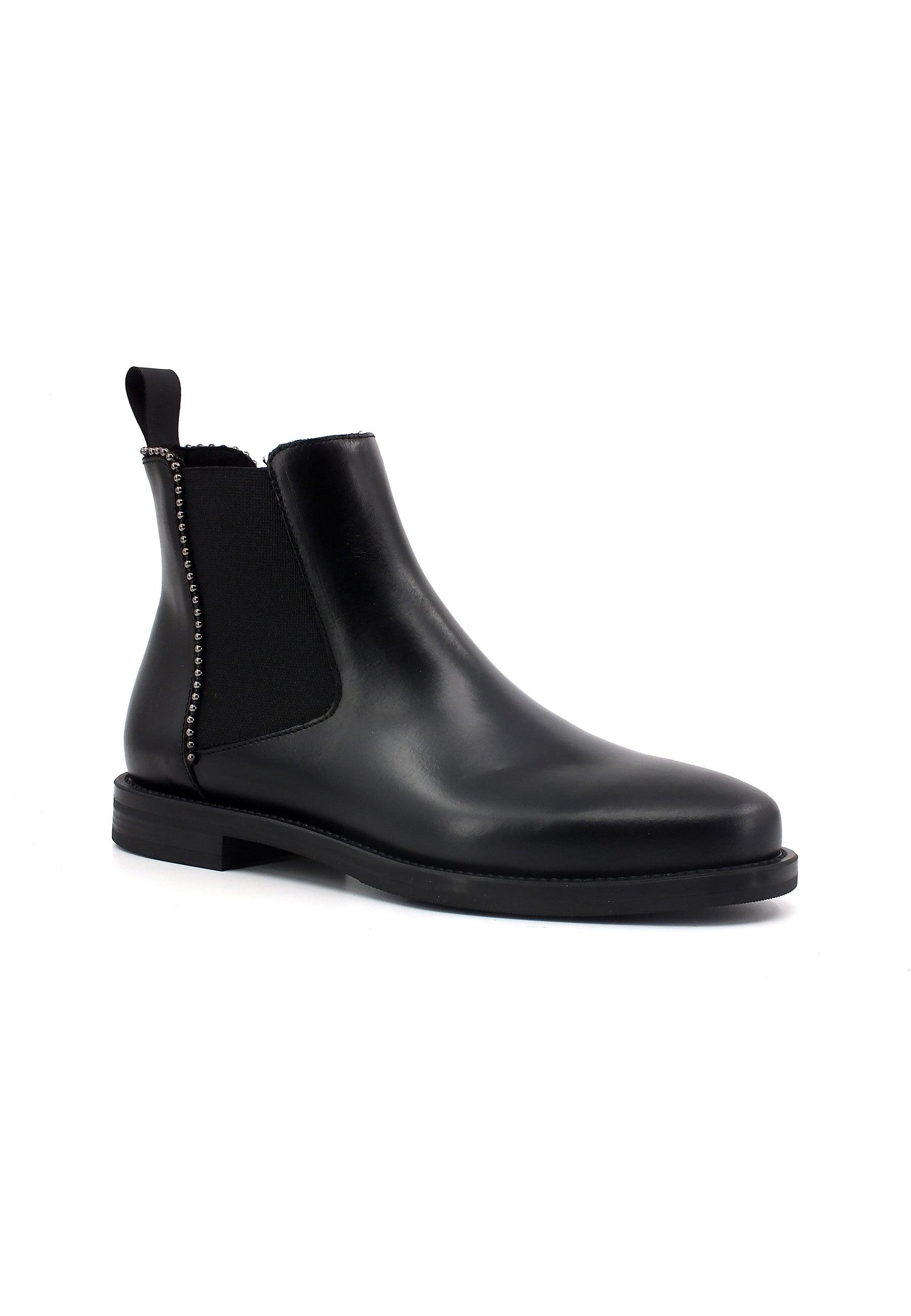 FRAU Seta Stud Stivaletto Polacco Borchie Donna Nero 98Q7125 - Sandrini Calzature e Abbigliamento