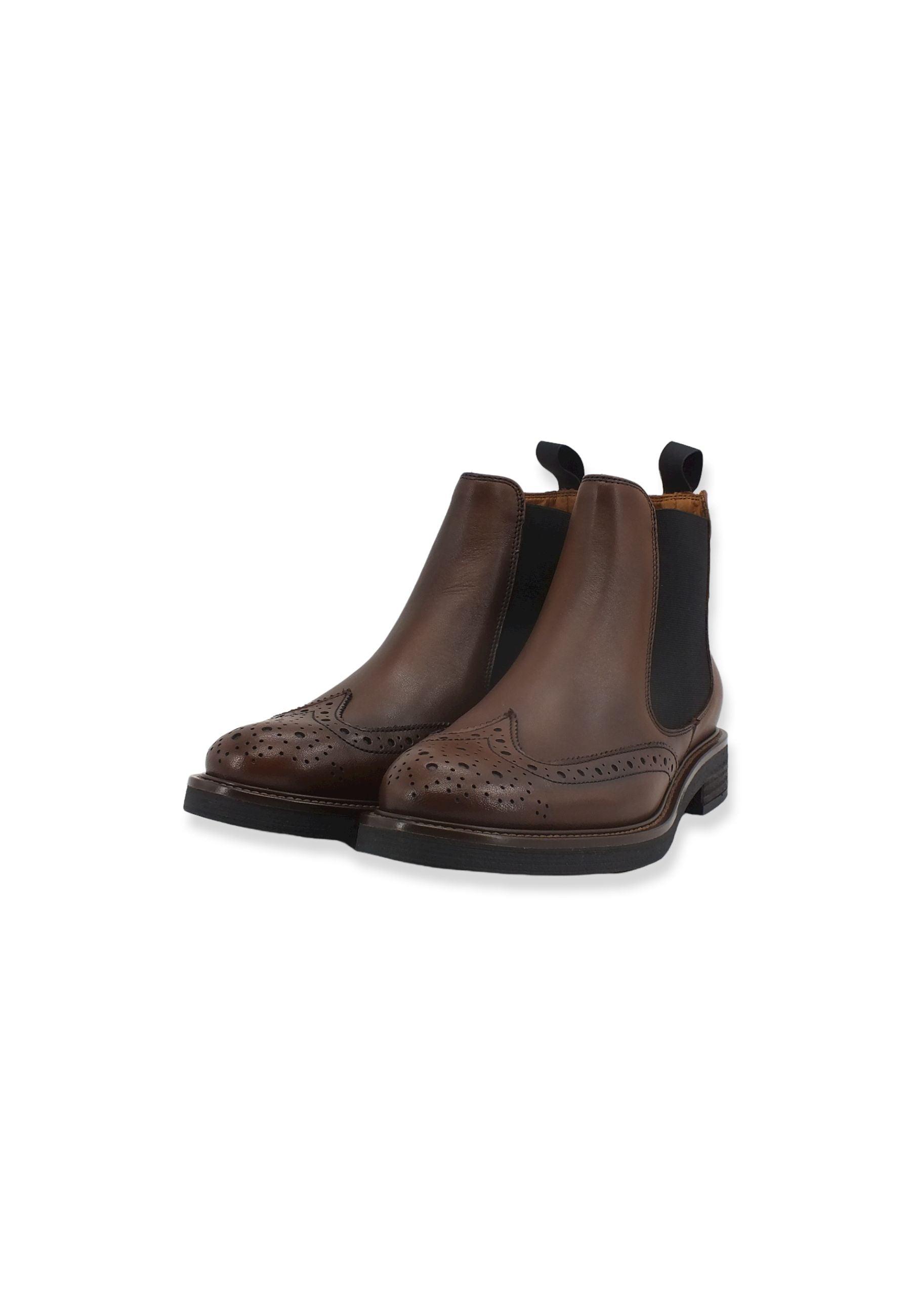 FRAU Stivaletto Polacco Donna Marrone Noce 96N6149 - Sandrini Calzature e Abbigliamento