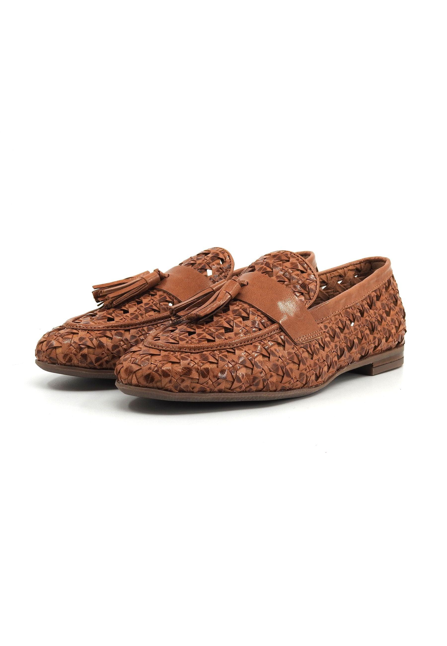 FRAU Venezia Mocassino Donna Cognac 95F6139 - Sandrini Calzature e Abbigliamento