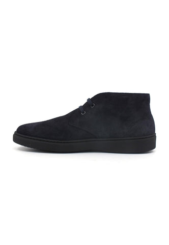 FRAU Waxy Stivaletto Stile Clark Uomo Blue 19A5109 - Sandrini Calzature e Abbigliamento