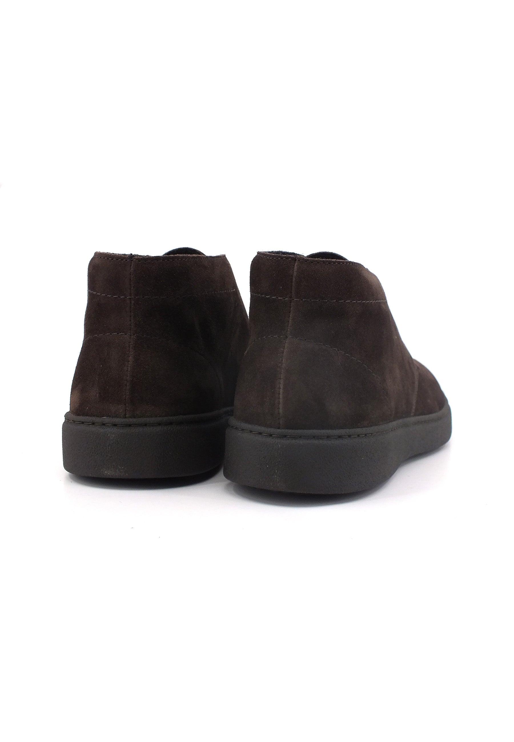 FRAU Waxy Stivaletto Stile Clark Uomo Pepe Marrone 19A5109 - Sandrini Calzature e Abbigliamento