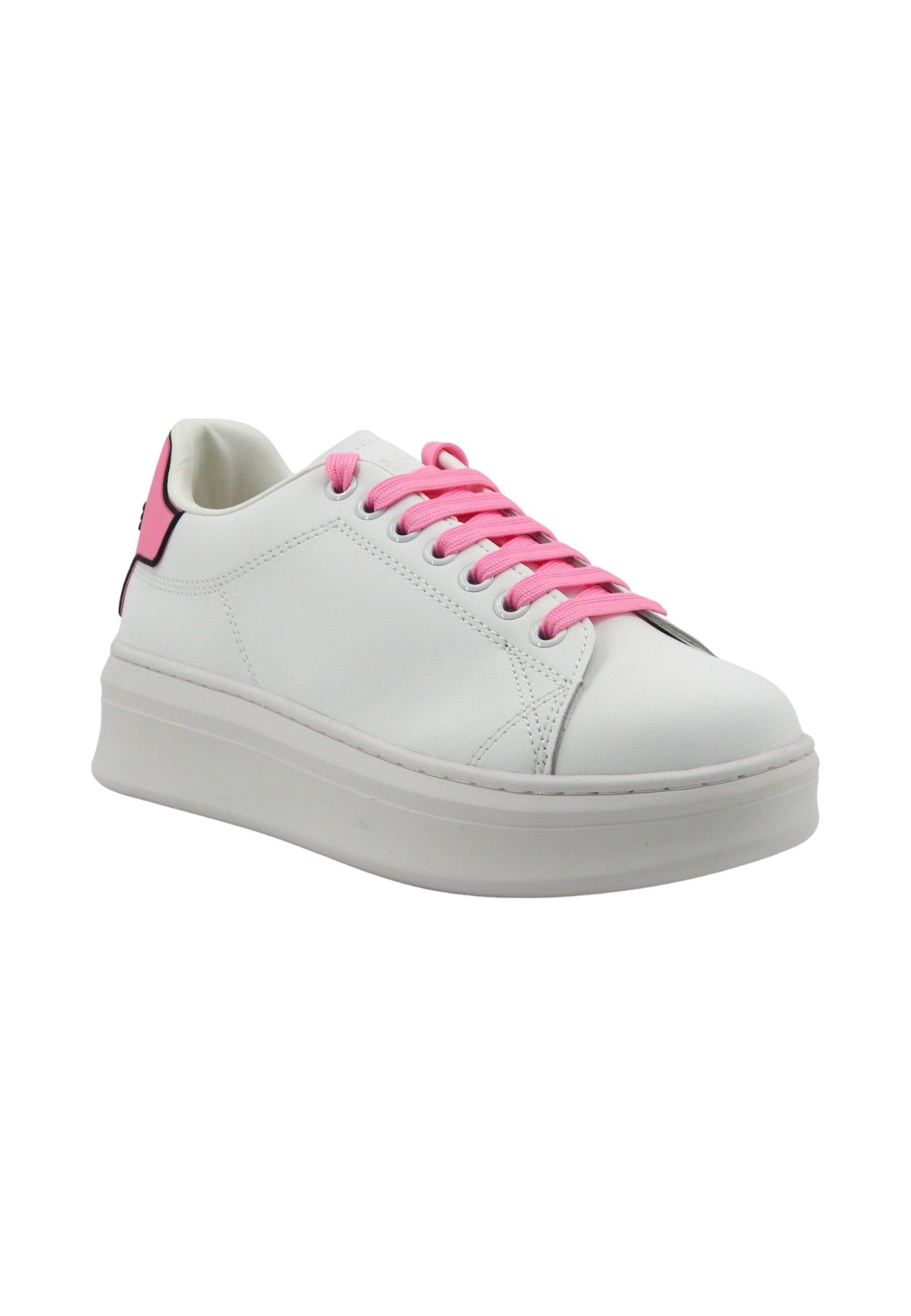 GAELLE Sneaker Donna Rosa Bianco GACAW00013 - Sandrini Calzature e Abbigliamento