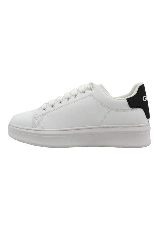 GAELLE Sneaker Uomo Bianco Nero GACAM00001 - Sandrini Calzature e Abbigliamento