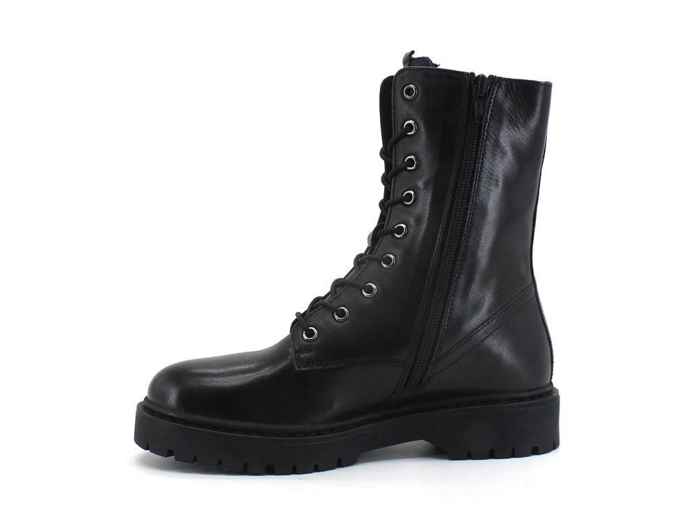 GEOX Anfibio Stivaletto Lacci Smooth Black D16QDF00043C9999 - Sandrini Calzature e Abbigliamento