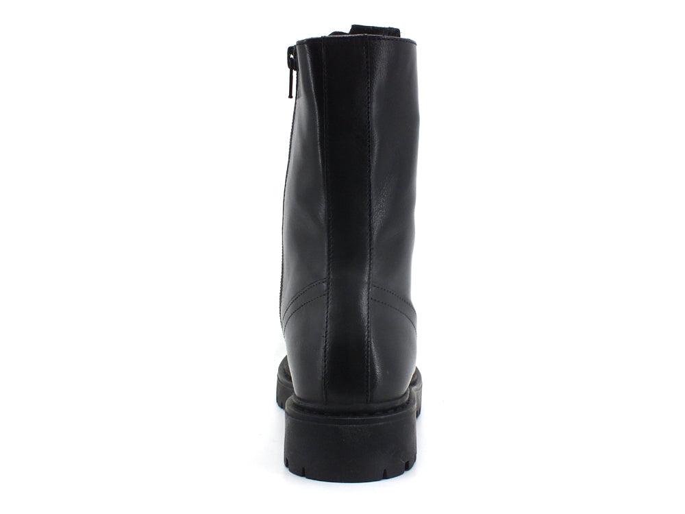 GEOX Anfibio Stivaletto Lacci Smooth Black D16QDF00043C9999 - Sandrini Calzature e Abbigliamento
