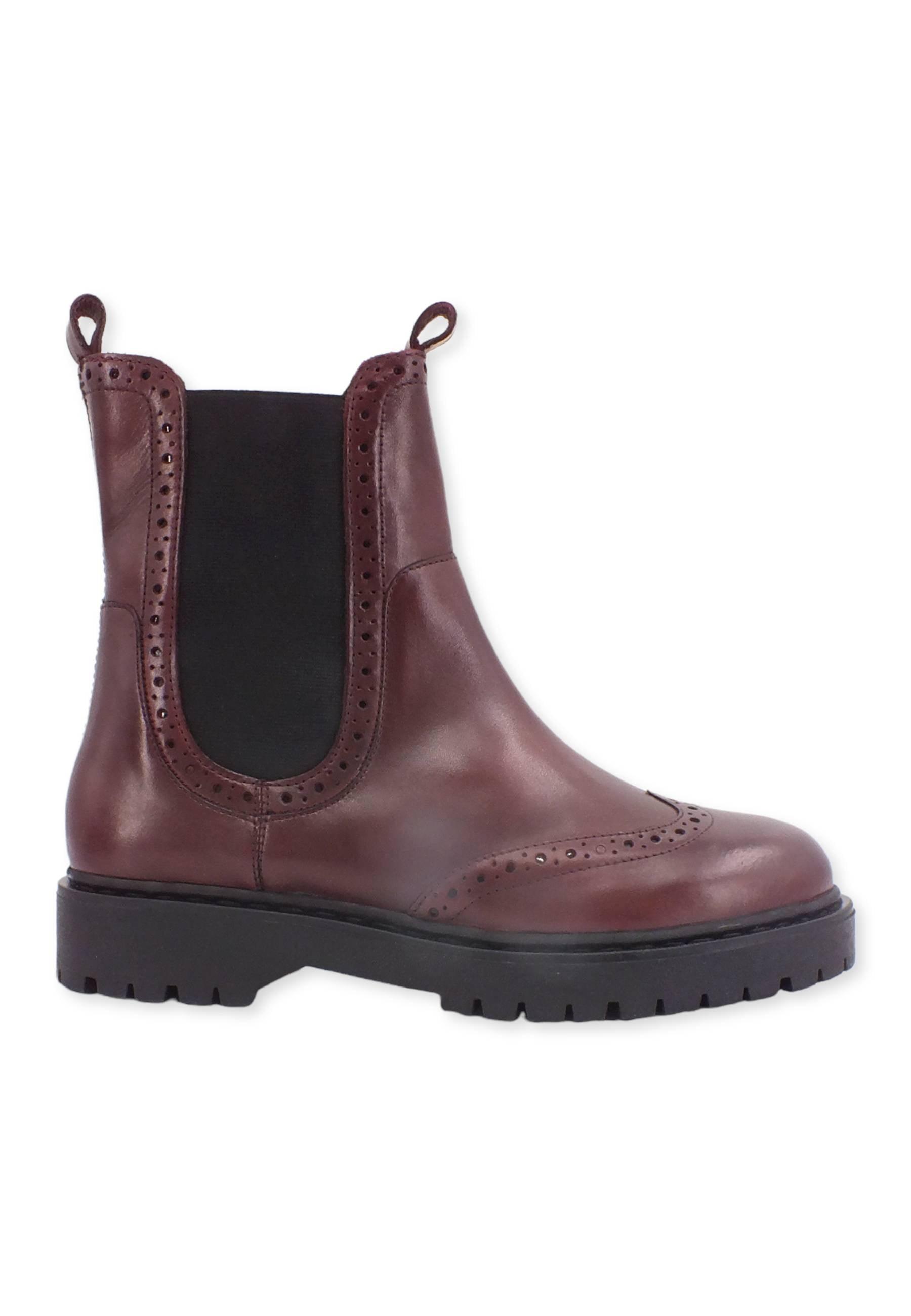 GEOX Bleyze Stivaletto Polacco Donna Bordeaux D26QDE00043C7005 - Sandrini Calzature e Abbigliamento