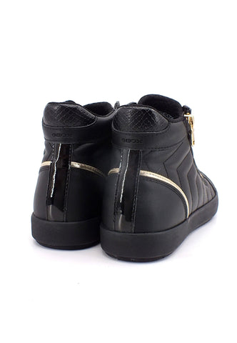 GEOX Blomiee Hi Sneaker Donna Black D266HE0BCARC9999 - Sandrini Calzature e Abbigliamento