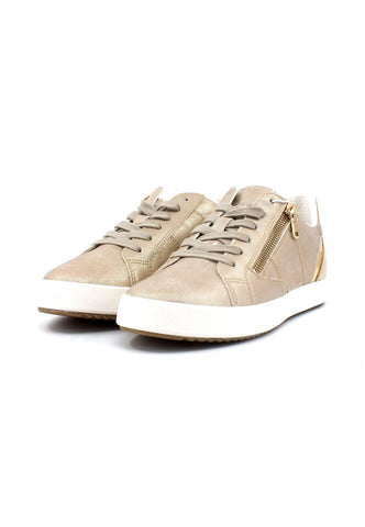 GEOX Blomiee Sneaker Donna Light Gold D356HE0BN22C2LH6 - Sandrini Calzature e Abbigliamento