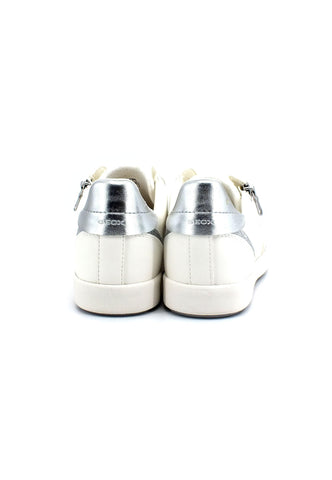 GEOX Blomiee Sneaker Donna Optic White Silver D356HE0BCBNC1151 - Sandrini Calzature e Abbigliamento