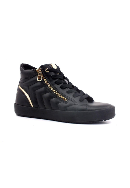 GEOX Blomiee Sneaker Hi Donna Black D266HE0BCARC9999 - Sandrini Calzature e Abbigliamento