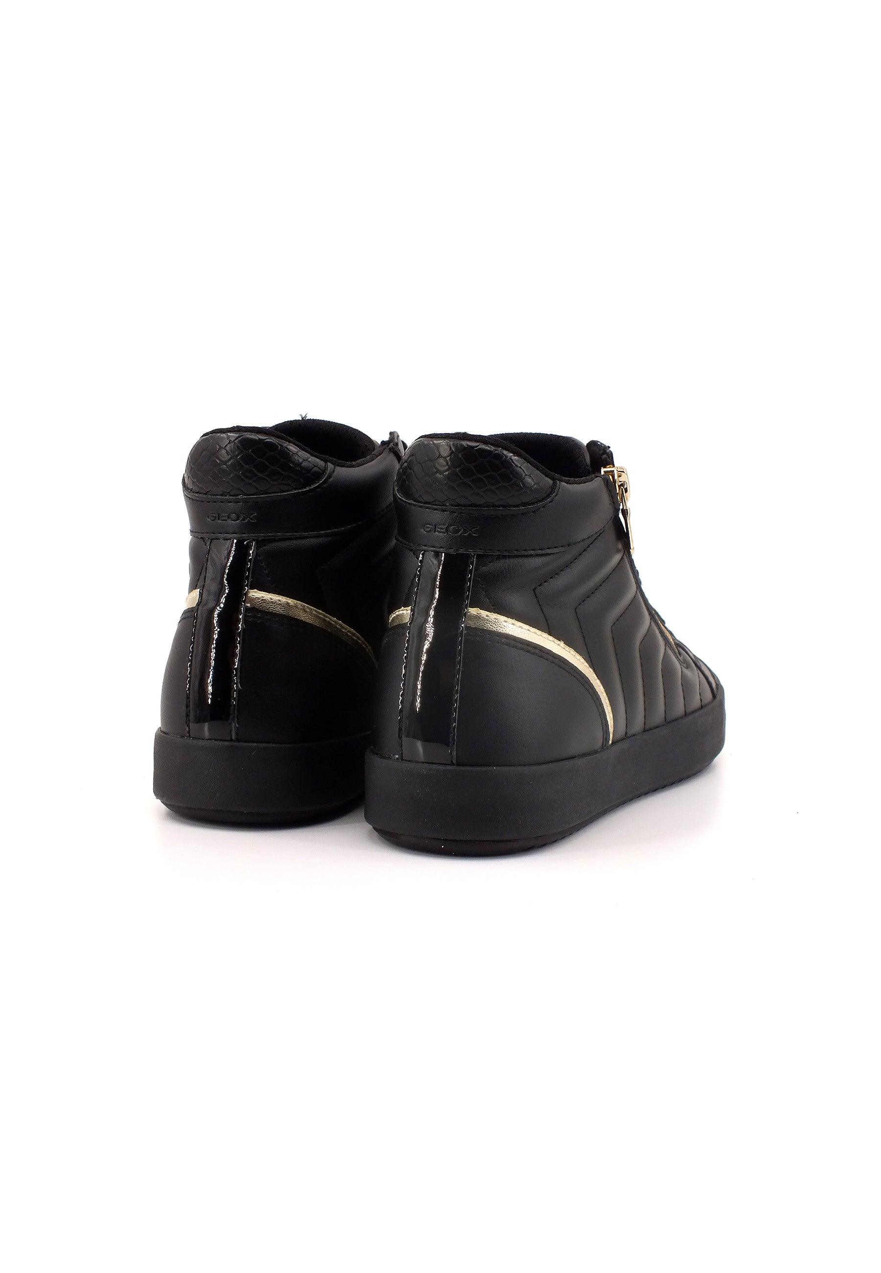 GEOX Blomiee Sneaker Hi Donna Black D266HE0BCARC9999 - Sandrini Calzature e Abbigliamento