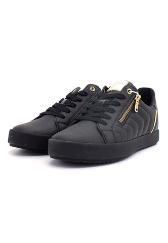GEOX Blomiee Sneaker Retro Python Donna Black D266HD0BCARC9999 - Sandrini Calzature e Abbigliamento