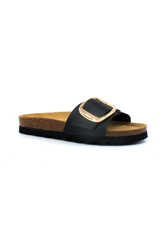 GEOX Brionia Ciabatta Donna Black D35SYL0003CC9999 - Sandrini Calzature e Abbigliamento