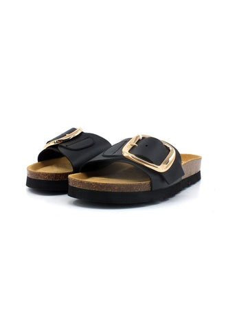 GEOX Brionia Ciabatta Donna Black D35SYL0003CC9999 - Sandrini Calzature e Abbigliamento