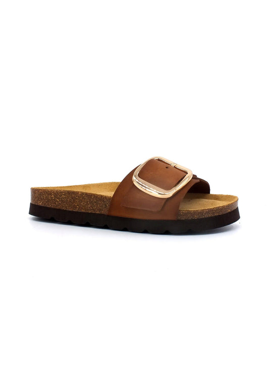 GEOX Brionia Ciabatta Donna Brown D35SYL0003CC0013 - Sandrini Calzature e Abbigliamento
