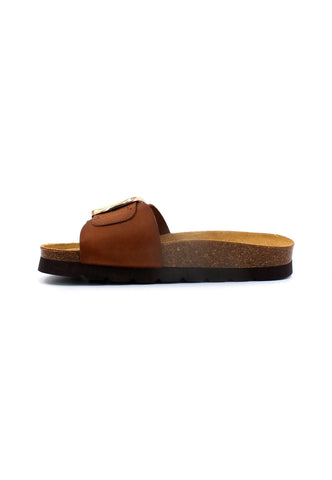 GEOX Brionia Ciabatta Donna Brown D35SYL0003CC0013 - Sandrini Calzature e Abbigliamento