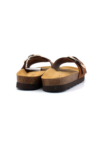 GEOX Brionia Ciabatta Donna Brown D35SYL0003CC0013 - Sandrini Calzature e Abbigliamento
