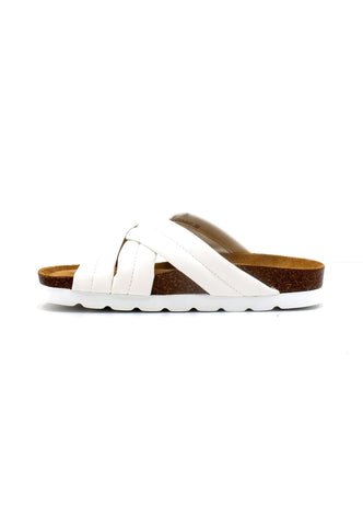 GEOX Brionia Ciabatta Donna White D35SYC000BCC1000 - Sandrini Calzature e Abbigliamento