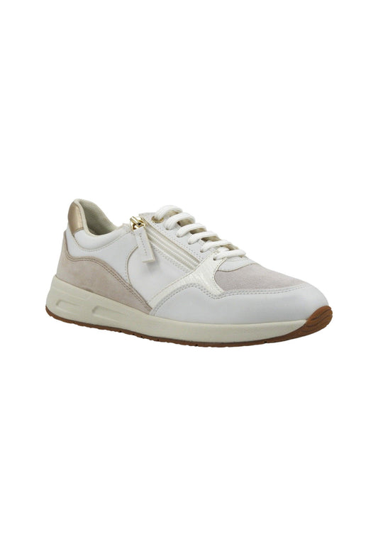 GEOX Bulmya Sneaker Donna Off White D36NQB05422C1002 - Sandrini Calzature e Abbigliamento