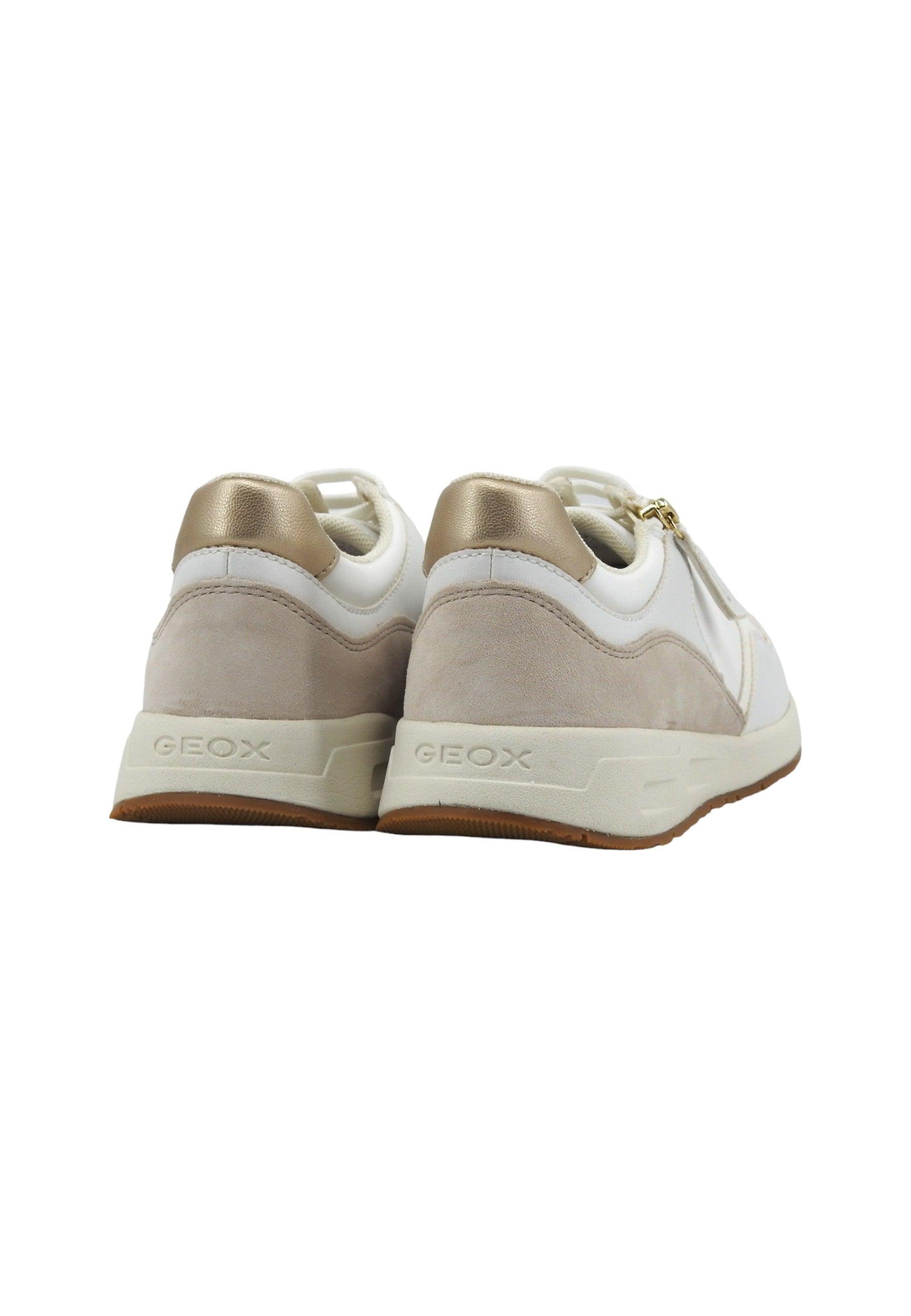 GEOX Bulmya Sneaker Donna Off White D36NQB05422C1002 - Sandrini Calzature e Abbigliamento