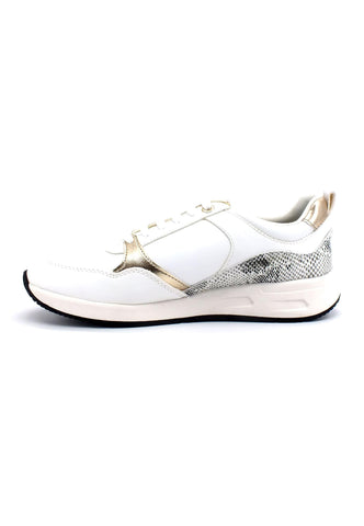 GEOX Bulmya Sneaker Donna White Sand D35NQA0BCARC0118 - Sandrini Calzature e Abbigliamento