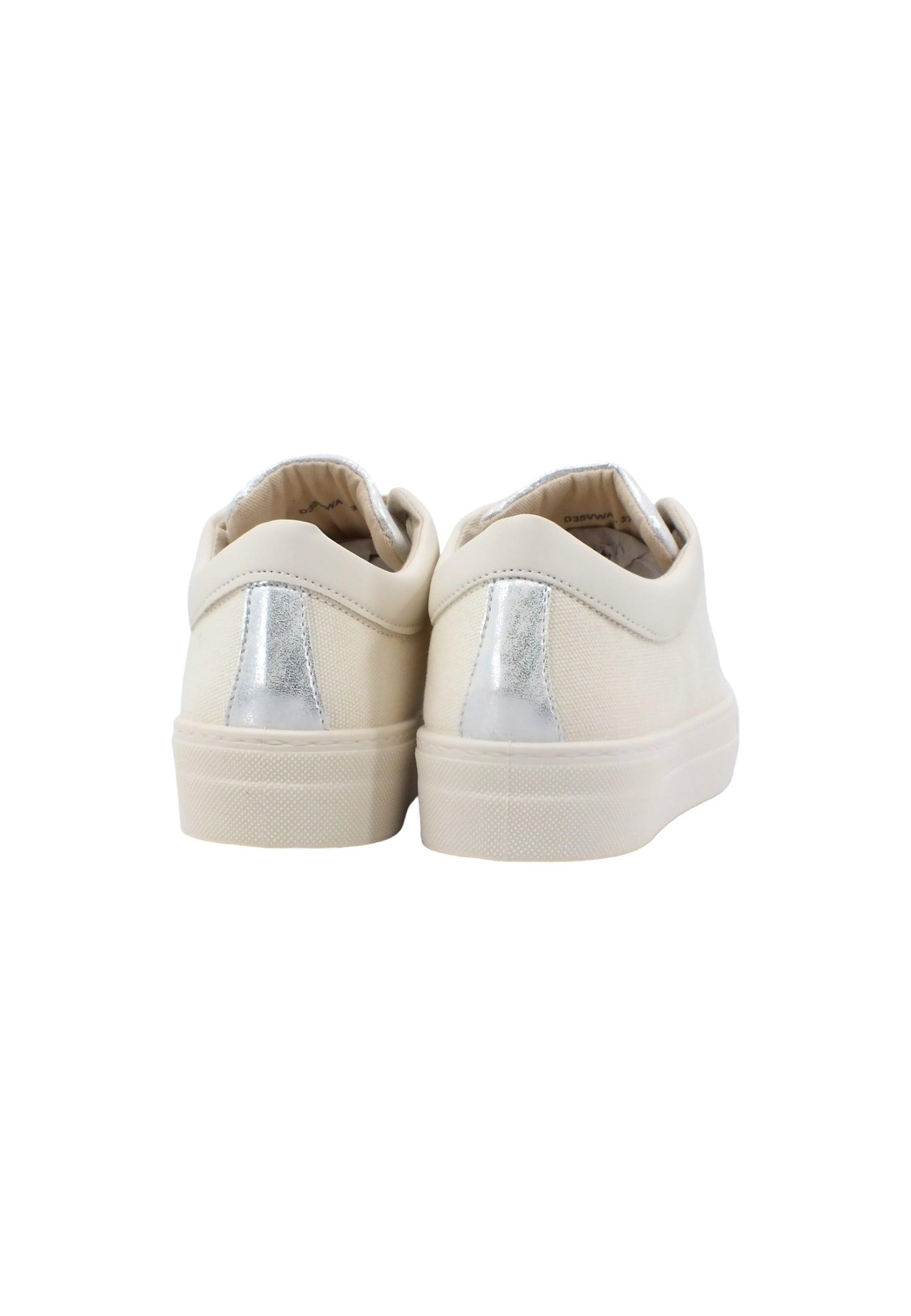 GEOX Claudin Sneaker Donna Off White D35VWA01054C1002 - Sandrini Calzature e Abbigliamento