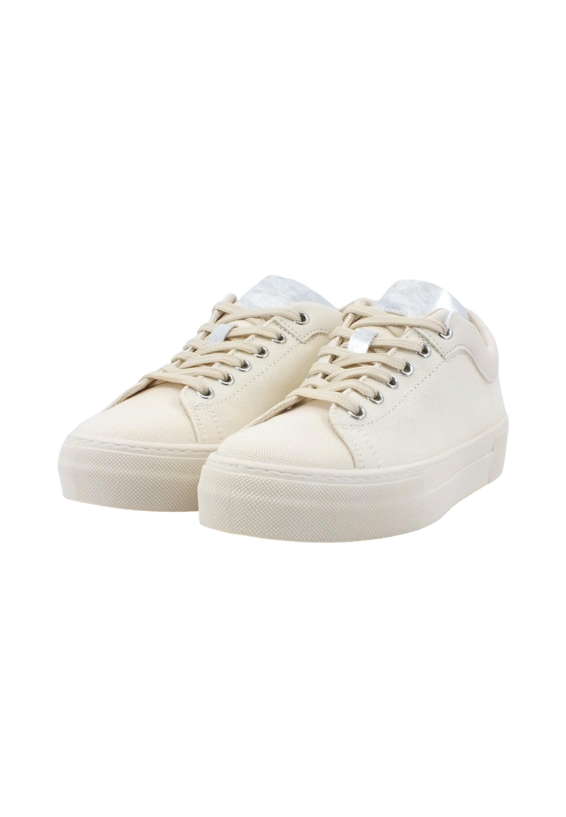 GEOX Claudin Sneaker Donna Off White D35VWA01054C1002 - Sandrini Calzature e Abbigliamento