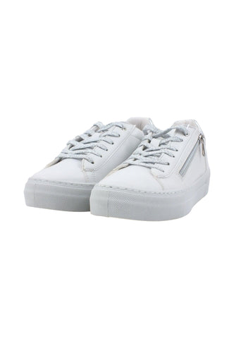 GEOX Claudin Sneaker Donna White Silver D35VWB0BCBNC0007 - Sandrini Calzature e Abbigliamento