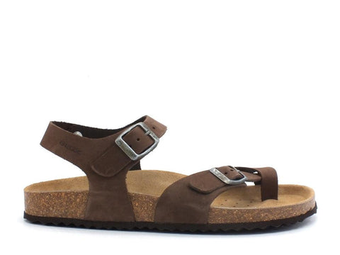 GEOX D Brionia Sandalo Fibbie Marrone Coffee D02LSE00032C6009 - Sandrini Calzature e Abbigliamento