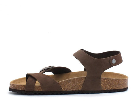 GEOX D Brionia Sandalo Fibbie Marrone Coffee D02LSE00032C6009 - Sandrini Calzature e Abbigliamento