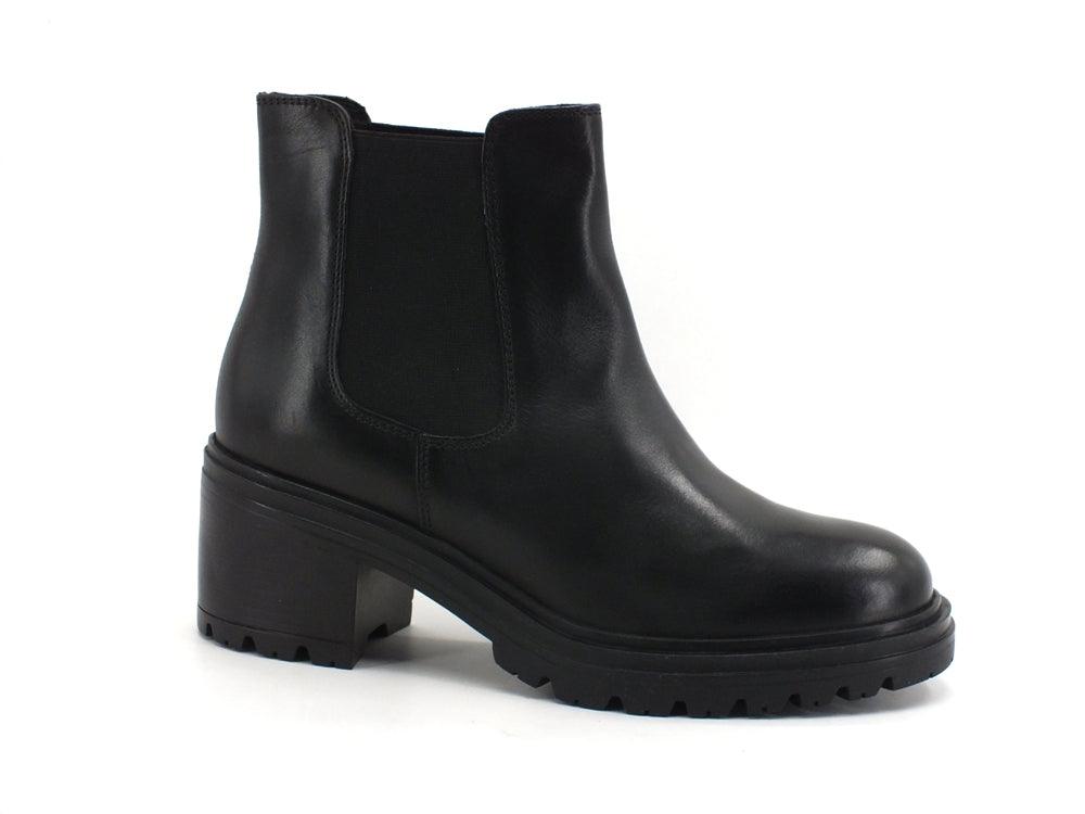 GEOX D Damiana Stivaletto Polacco Elastici Black D16QCE00043C9999 - Sandrini Calzature e Abbigliamento