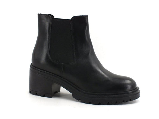 GEOX D Damiana Stivaletto Polacco Elastici Black D16QCE00043C9999 - Sandrini Calzature e Abbigliamento