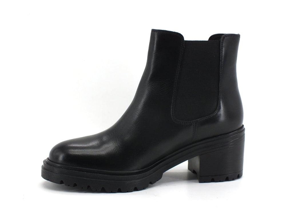 GEOX D Damiana Stivaletto Polacco Elastici Black D16QCE00043C9999 - Sandrini Calzature e Abbigliamento