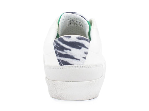 GEOX D Warley A Bianco Verde D92FBA0BC21C0547 - Sandrini Calzature e Abbigliamento