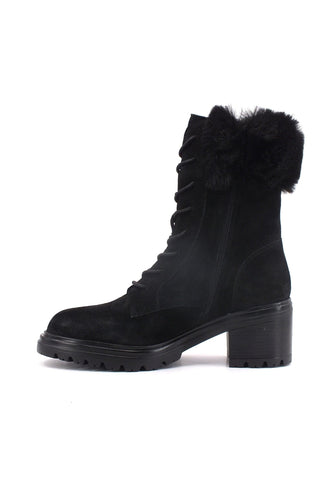 GEOX Damiana Stivaletto Pelo Donna Black D36QCB022BHC9999 - Sandrini Calzature e Abbigliamento