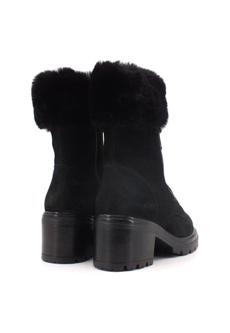 GEOX Damiana Stivaletto Pelo Donna Black D36QCB022BHC9999 - Sandrini Calzature e Abbigliamento