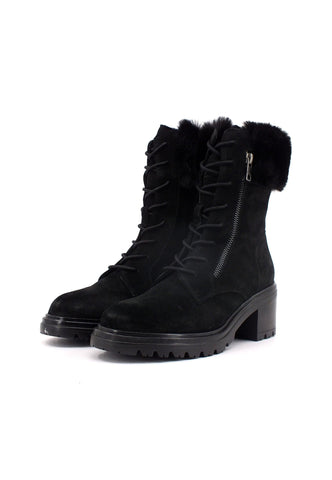 GEOX Damiana Stivaletto Pelo Donna Black D36QCB022BHC9999 - Sandrini Calzature e Abbigliamento