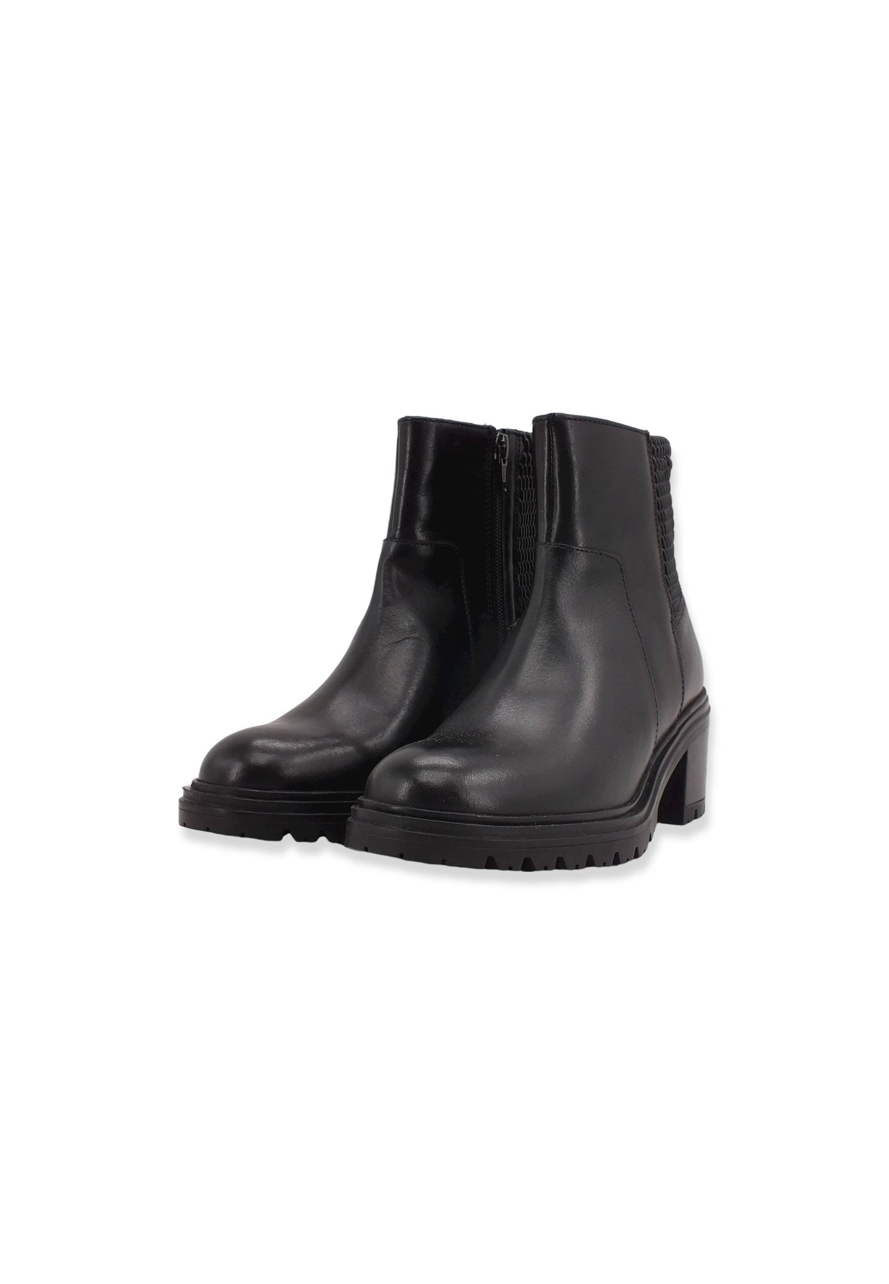 GEOX Damiana Stivaletto Polacco Tacco Black D26WCC0436WC9999 - Sandrini Calzature e Abbigliamento