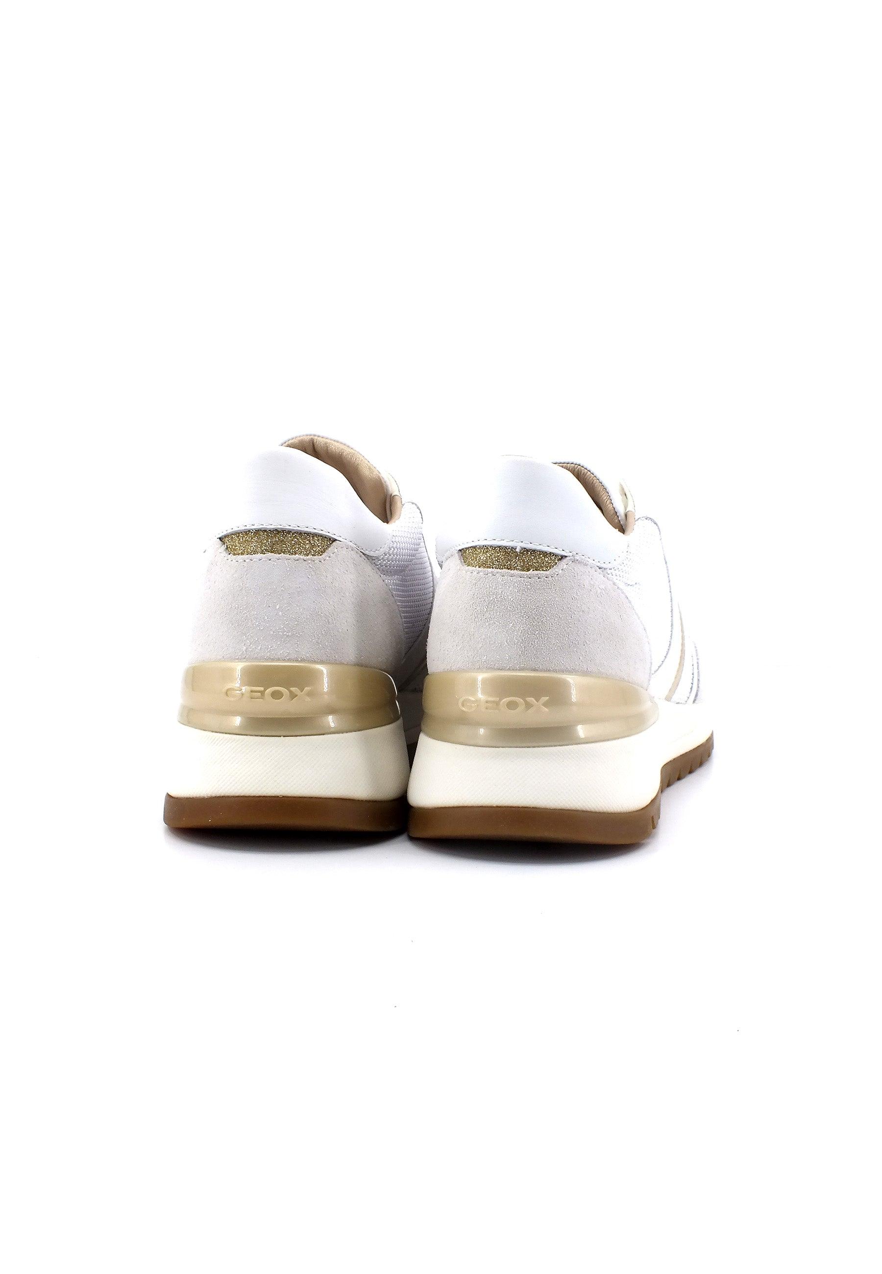 GEOX Desya Sneaker Donna White D3500A0AS85C1000 - Sandrini Calzature e Abbigliamento