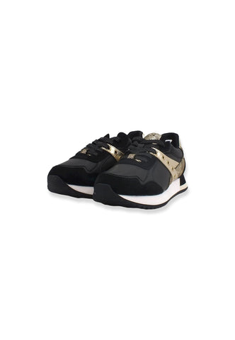 GEOX Dorolea Sneaker Donna Black Champagne D26RTA085VIC9BB5 - Sandrini Calzature e Abbigliamento