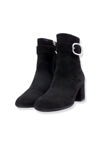 GEOX Eleana Stivaletto Tacco Con Fibbia Donna Black D26TWB0021C9999 - Sandrini Calzature e Abbigliamento