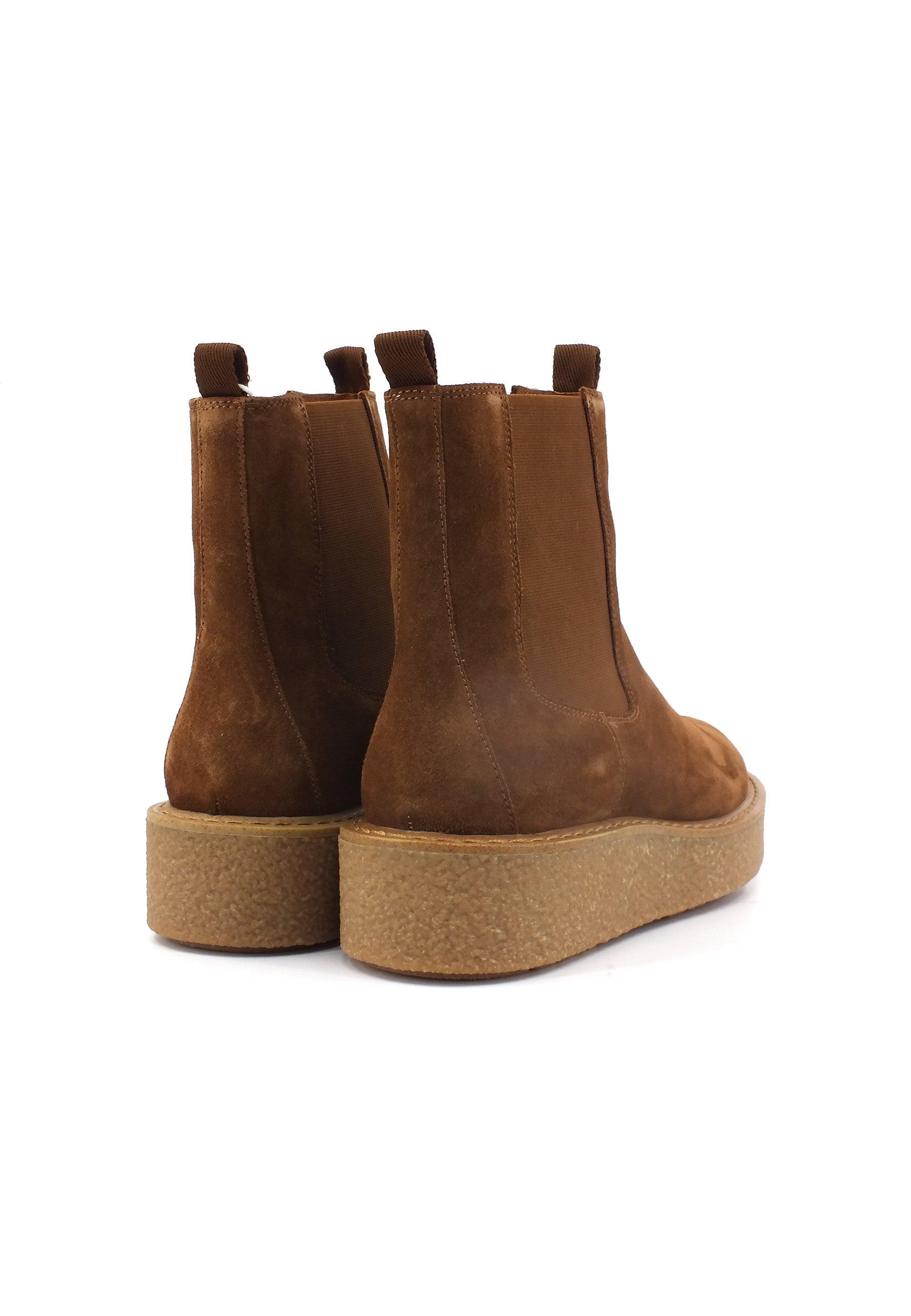 GEOX Elidea Stivaletto Polacco Donna Dark Camel D36VEC00022CD500 - Sandrini Calzature e Abbigliamento