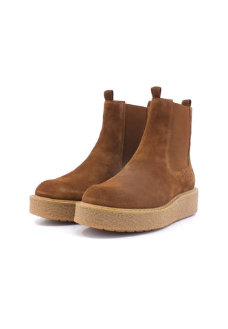 GEOX Elidea Stivaletto Polacco Donna Dark Camel D36VEC00022CD500 - Sandrini Calzature e Abbigliamento
