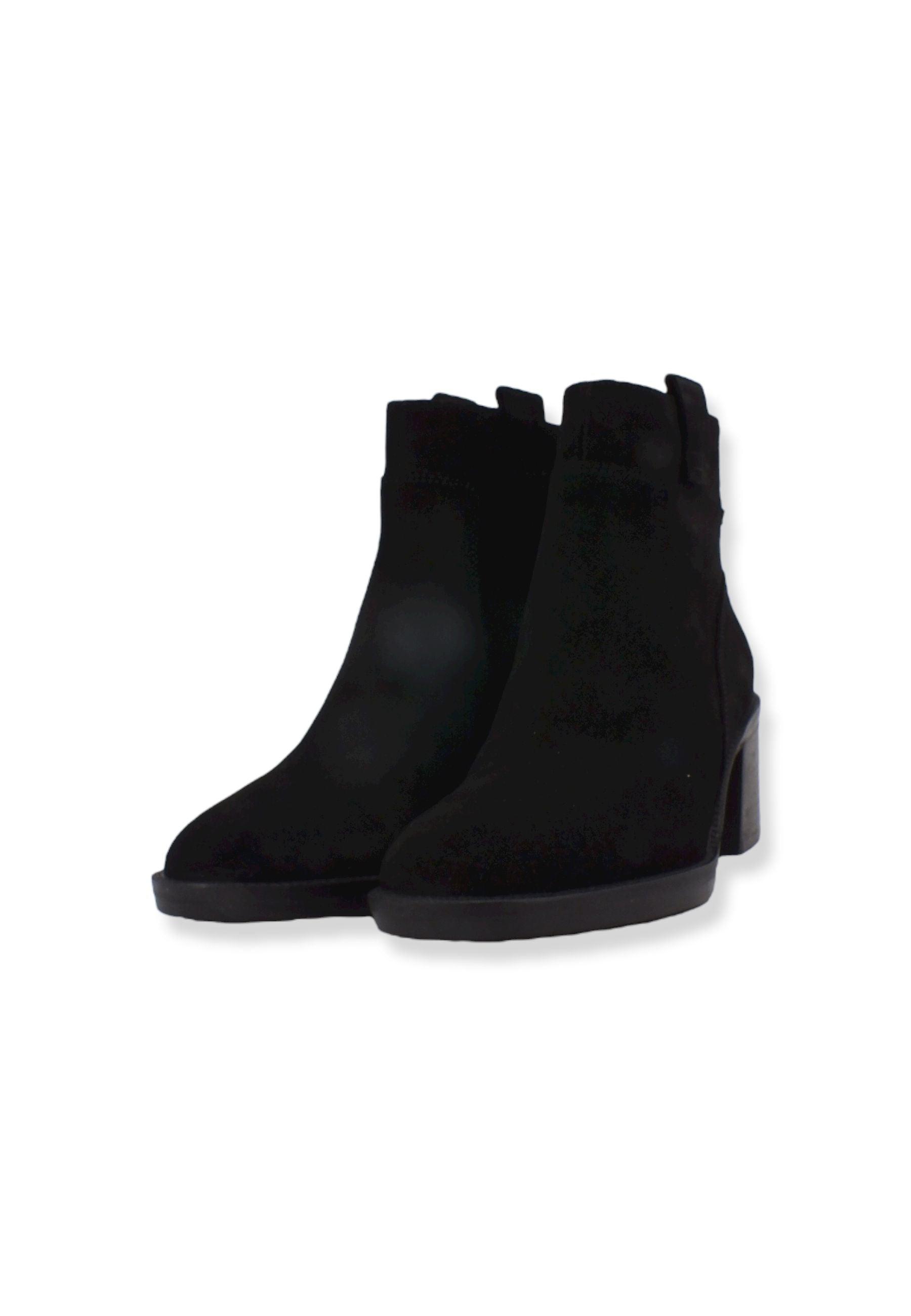 GEOX Giulila Stivaletto Tacco Largo Donna Black D26TYE00022C9999 - Sandrini Calzature e Abbigliamento