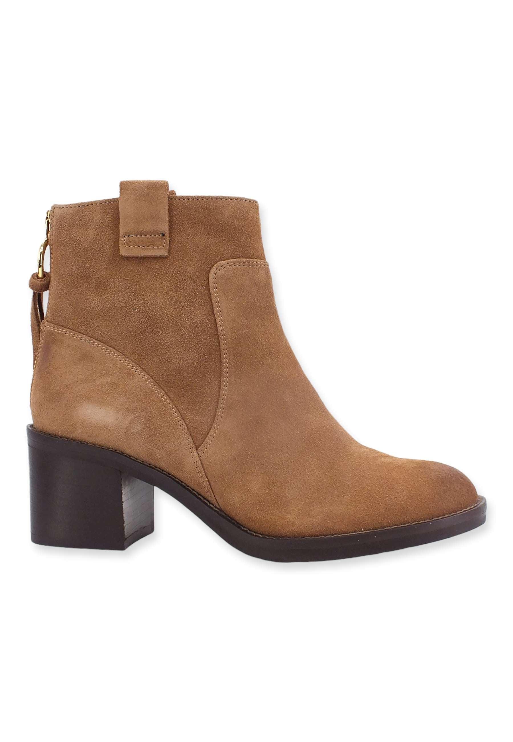 GEOX Giulila Stivaletto Tacco Marrone Toffee D26TYE00023C6018 - Sandrini Calzature e Abbigliamento