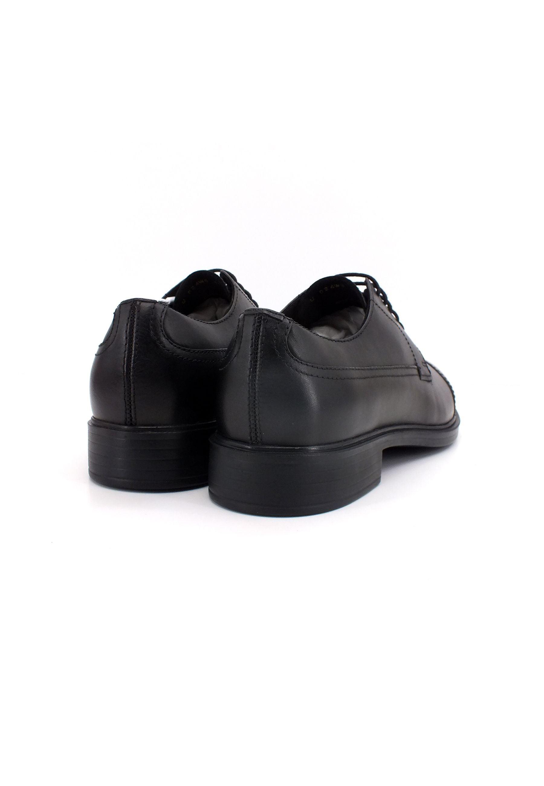 GEOX Gladwin Stringata Elegante Uomo Black U024WB00043C9999 - Sandrini Calzature e Abbigliamento