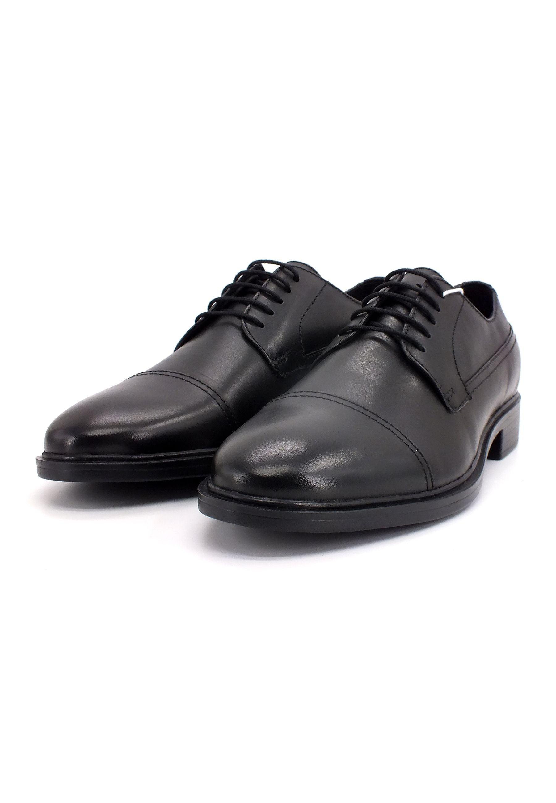 GEOX Gladwin Stringata Elegante Uomo Black U024WB00043C9999 - Sandrini Calzature e Abbigliamento