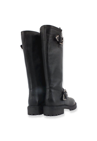 GEOX Hoara Stivale Donna Silver Black D16FTF04643C9999 - Sandrini Calzature e Abbigliamento